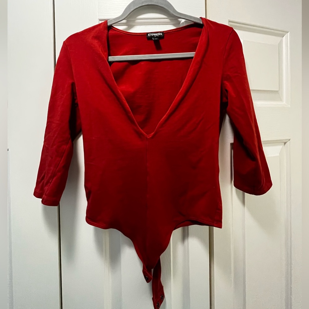 Burnt Orange Express Bodysuit